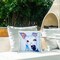 Stupell Industries White Dog Watercolor Outdoor Printed Pillow, design by Tatiana Roberts, 18 x 7 x 18